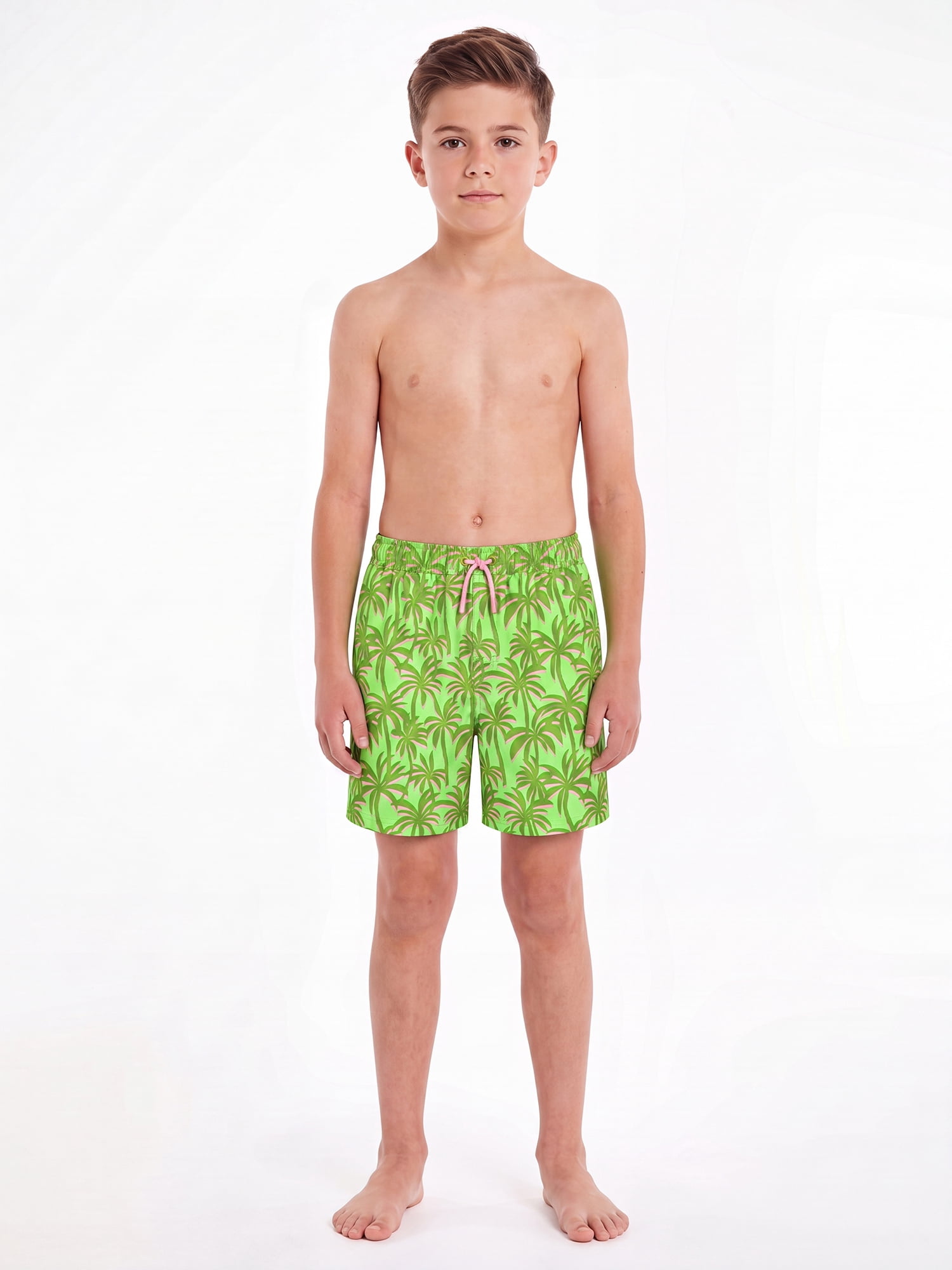 Ocean Gear Boys Print 5.5 inch Swim Trunks , Sizes 4-18