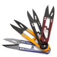 thumbnail image 1 of Trimming Sewing Scissors Nippers U Shape Clippers Yarn Stainless Steel Tailor, 1 of 5