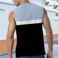 thumbnail image 4 of Ierhent Mens Tank Top Undershirt Men's Sleeveless Basic Tank Top Casual Shirts(Black,XL), 4 of 6