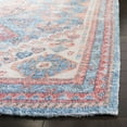 thumbnail image 3 of SAFAVIEH Saffron Kierra Bordered Oriental Area Rug, Blue/Rust, 5' x 8', 3 of 3