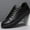 Black, variant on Men's Fashion Sneakers White Shoes for Men Casual Breathable Shoes