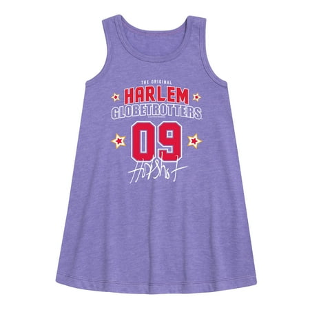 

Harlem Globetrotters - Hot Shot - Toddler and Youth Girls A-line Dress