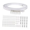 thumbnail image 2 of jifeng Ceiling Curtain Track Set Bendable Room Divider for Bedroom Backdrops Garage, 2 of 9
