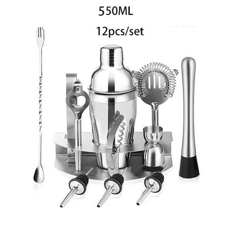 

Cocktail Shaker 350/550/750ML Stainless Steel Wine Martini Boston Shaker Mixer Bar Party Bartender Tool Bar Accessories