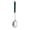 Green A, variant on sunsanly Stainless Steel Dinner Tableware Food Grade Rust-proof Silver Spoon Mirror Polished Dishwasher Safe Fork Harmless Tableware with Burr-free Handle for Home Kitchen Restaurant