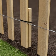 Greenes Fence Cedar Wood Garden Picket Fence 16 H x 8 L (2-Pack, 16 Total)