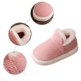 thumbnail image 5 of Rabbit Fuzzy Slippers Women's Indoor House Shoes With Memory Foam Plush And Cute Slippers Women Pink 41, 5 of 7