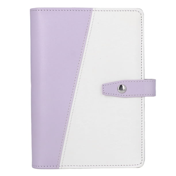 Carpeta planificadora, carpeta de presupuesto A6, carpeta de presupuesto multifuncional de cuero PU, carpeta de cuaderno de respuesta rápida