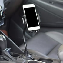 UPOUART Black Car Phone Holder 1-Pack Plastic Vehicle Mount with Charging Support, Auto Accessories