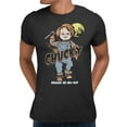 thumbnail image 2 of Chucky Child’s Play Friends Till The End Short Sleeve T-Shirt For Men (Black, S-XXL), 2 of 4