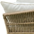 thumbnail image 6 of Uforic Outdoor Wicker Loveseat Sofa Chair, Patio Bistro Chair - Beige, 6 of 11