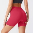 thumbnail image 4 of gbyLJF Womens High Waisted Shorts Ribbed Knit Biker Shorts Workout Shorts for Yoga Running Gym, 4 of 8