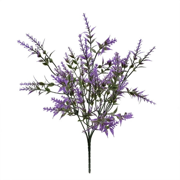 Mainstays Indoor Artificial Flower Lavender Pick, Purple Color, Assembled Height 13.5"