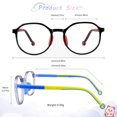 thumbnail image 4 of LAMBBAA Blue Light Blocking Glasses for Kids 2 Pairs Computer Glasses With Rope UV Protection for Boys Girls Age 3-12, 4 of 5