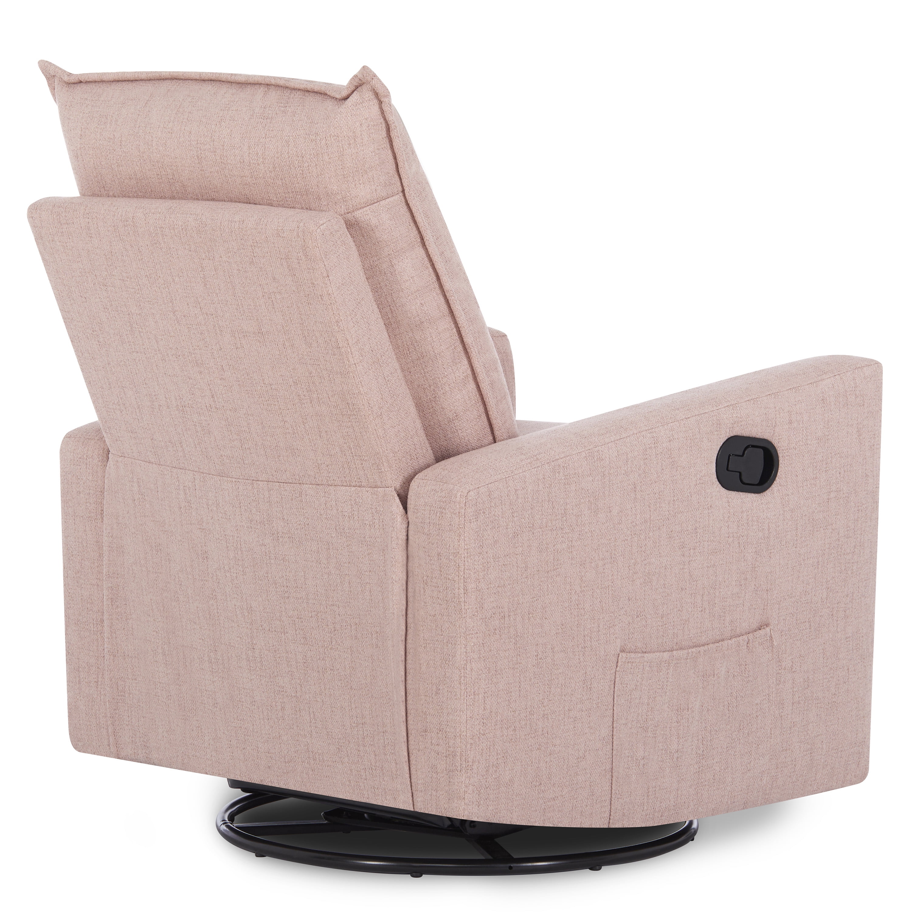 Evolur Faye Glider Recliner Swivel Glider Easy assembly Rose Nursery glider Walmart