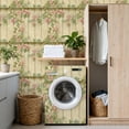 thumbnail image 4 of Peel and Stick Wallpaper Soft Watercolor Roses Distressed Paper Gentle Morning Light Wall Paper 17.7in x 9.8ft Self Adhesive Removable Boho Floral Contact Paper for Nursery Bedroom Cabinets, 4 of 8