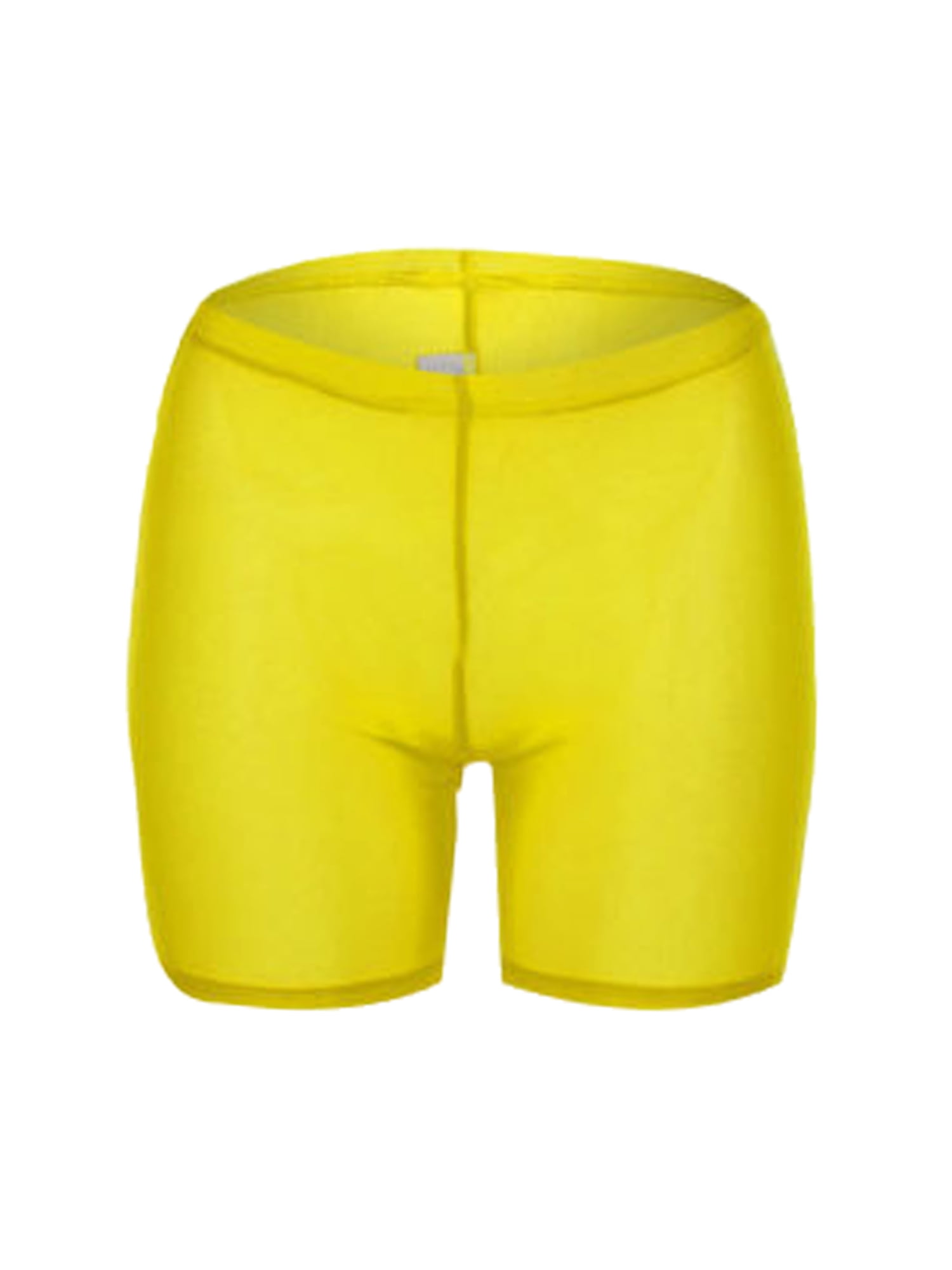 luethbiezx Women See Through Shorts Pants Beach Gym Mesh Sheer Bikini