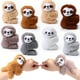 thumbnail image 1 of Pulseras de peluche Liliful con forma de perezoso de peluche, 20 cm, paquete de 8, 1 of 6