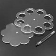 thumbnail image 5 of 8 Holes Acrylic Ice Cream Cone Storage Stand, 5 of 5