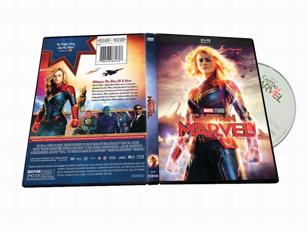 Captain Marvel (DVD) - Walmart.com