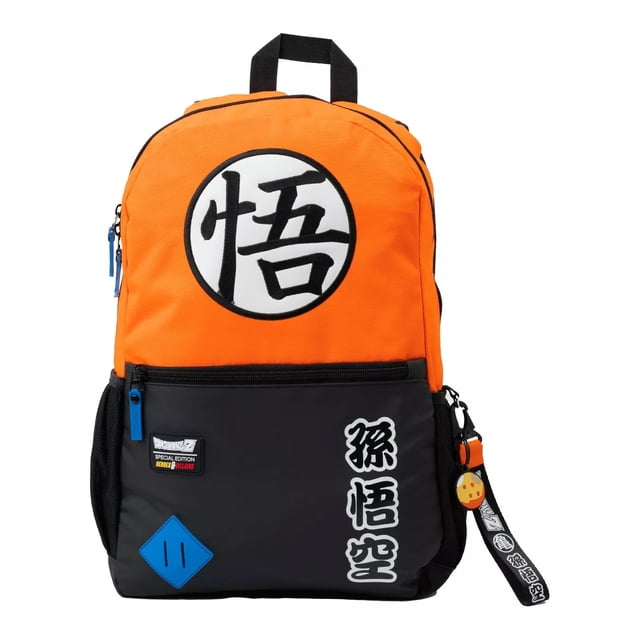 Mochila Dragon Ball Z Goku Dbz Edición Especial Color Naranja