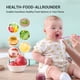 thumbnail image 5 of Immersion Hand Blender, ISILER 5-in-1 500-Watt Multi-Purpose Stick Blender with 860ml Food Chopper, 600ml Container, Milk Frother, Egg Whisk, 8-Speed for Puree Infant Food Smoothies Soups, 5 of 5