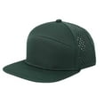 thumbnail image 2 of Mens Womens Baseball Cap Sun Protection Snapback Hats Unisex Couples Casual Solid Color Breathable Hollow-Out Hiking Trucker Hat, 2 of 2