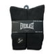 thumbnail image 3 of Paquete de 18 Calcetines Tipo Tubo para Hombre Everlast Talla de Calcetines 10-13 Gris, Negro y Blanco (Surtidos), 3 of 4