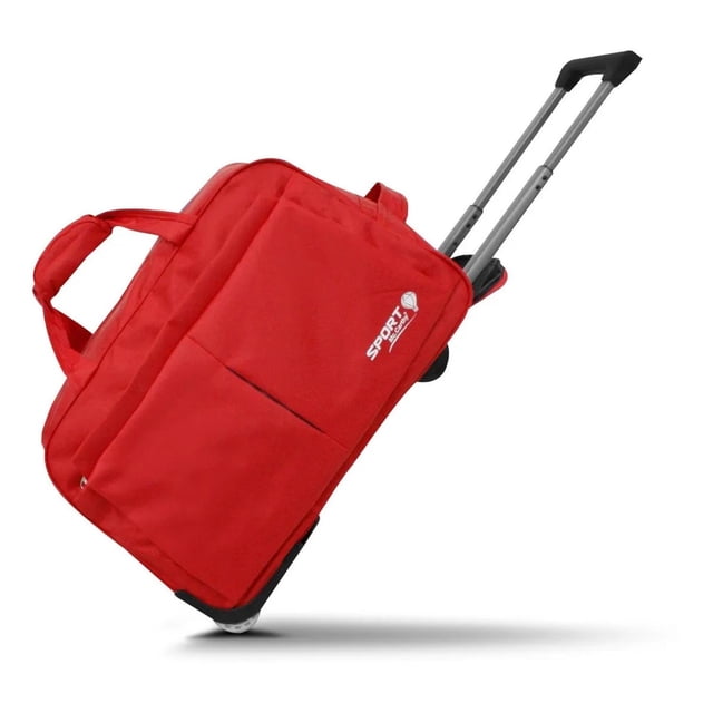 MALETA CARRY ON DEPORTIVO 20 PUL 2 RUEDAS DUFFLE rojo 1