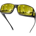 thumbnail image 1 of Gafas de conducción con visión nocturna FIMOSON Glossy Negro/Amarillo, 1 of 7