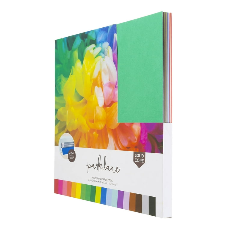 Park Lane 12x12 Cardstock Pack, 60 Sheets | 80lb Scrapbook