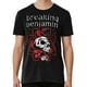 thumbnail image 2 of FeiKong Nueva camiseta vintage de cuello redondo de los años 80 de Breaking Benjamin, 2 of 4