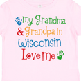 thumbnail image 3 of Inktastic Wisconsin Grandma Loves Me Boys or Girls Toddler T-Shirt, 3 of 4