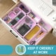 thumbnail image 4 of Set organizador de cajones StoreHappily, 10 unidades con almohadillas antideslizantes, 4 of 7