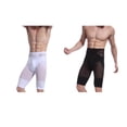 thumbnail image 2 of Pantalones cortos ajustados con forma de piernas y caderas de cintura alta para hombre, pantalones ajustados para abdomen sidaley FS11390-05, 2 of 7