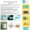 thumbnail image 5 of Leaf Flower Self-Adhesive Silk Screen Printing Stencil Painting T-Shirt Textile, 5 of 14