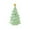 Green, variant on Virelaxpo Ceramic Christmas Tree with Light Desktop Glowing Ornament for Home Decor Holiday Ambiance Creator Gift for Family with Miniature Design
