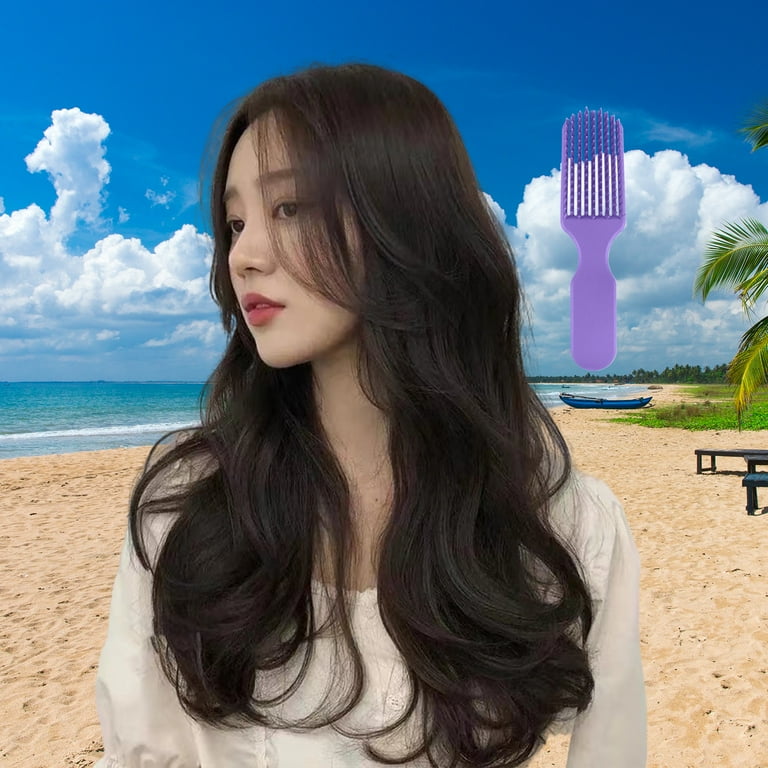 Woman ocean hair brush straightener cheap
