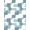 Blue Grey White, Pattern 12, variant on ODIKA 8'x10' Washable Area Rug Large Inspired Flowing Asymmetrical Composition Muted Purple for Living Room, Under Sectional, Family , Durable, Non-Slip