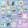 thumbnail image 3 of 100pcs Inspirational Stickers for Water Bottles, Positive Quote Stickers for Laptop Computer Scrapbook Notebook Journaling, Motivational Words Stickers for Teens Adults, 3 of 6