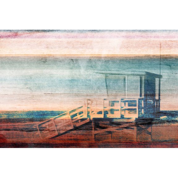 Parvez Taj "Beach Safety" Print on Canvas