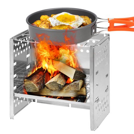 Coofit Stainless Steel Camping Stove Windproof Wood Burning Stove Outdoor  Stove | Walmart Canada