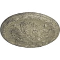thumbnail image 3 of Ekena Millwork 11 3/4"OD x 3/8"P Stockport Ceiling Medallion, Hand-Painted Castle Stone Crackle, 3 of 6