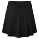 thumbnail image 3 of ICHUANYI Clearance Women's Tennis Skirts Run yoga Inner Shorts Elastic Sports Pockets Hakama(Black, S) ICHUANYI WER2023080909138, 3 of 9