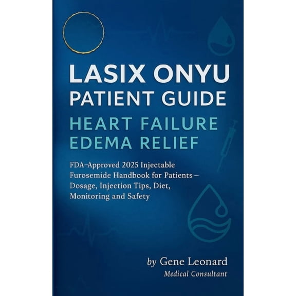 Lasix ONYU Patient Guide. Heart Failure Edema Relief: FDA-Approved 2025 Injectable Furosemide Handbook for Patients - Do, (Paperback)