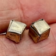 thumbnail image 2 of Remarkable Thai Hill Tribe Origami Fine Silver Cube Bead | 11x8x8mm | 2 Beads |, 2 of 12