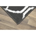 thumbnail image 3 of Mainstays Drizzle Cinder Gray/White Indoor Area Rug, 45" x 66", 3 of 5