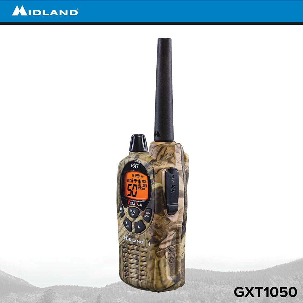 TaliaPosy GXT1050VP4 Long Range Walkie Talkie 50 Channel GMRS Two Way  Radio (Mossy Oak Camo, Radios)