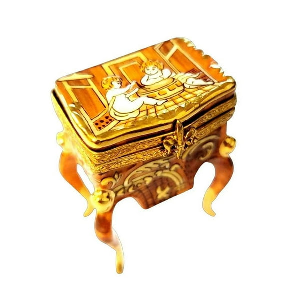 Elegant Limoges Box for Collectors Limoges Box Porcelain Figurine