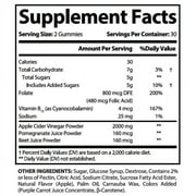 (3 Pack) G6 Keto Extreme ACV Gummies 2000mg Dietary Supplement 180 Gummys